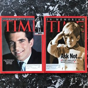 JFK Jr. Time Magazine Tribute Issues